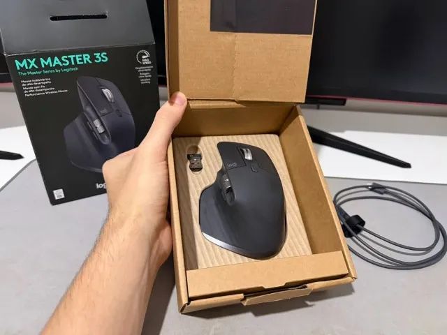 Mouse sem fio Logitech MX Master 3S | Perfeito Estado e na Garantia! - Foto 4
