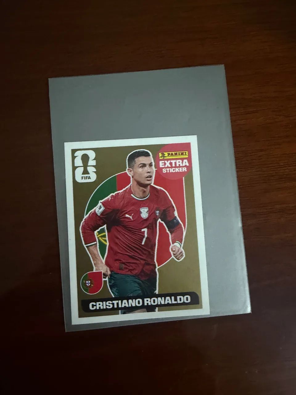 Figurinha legend Cristiano Ronaldo gold - Foto 2