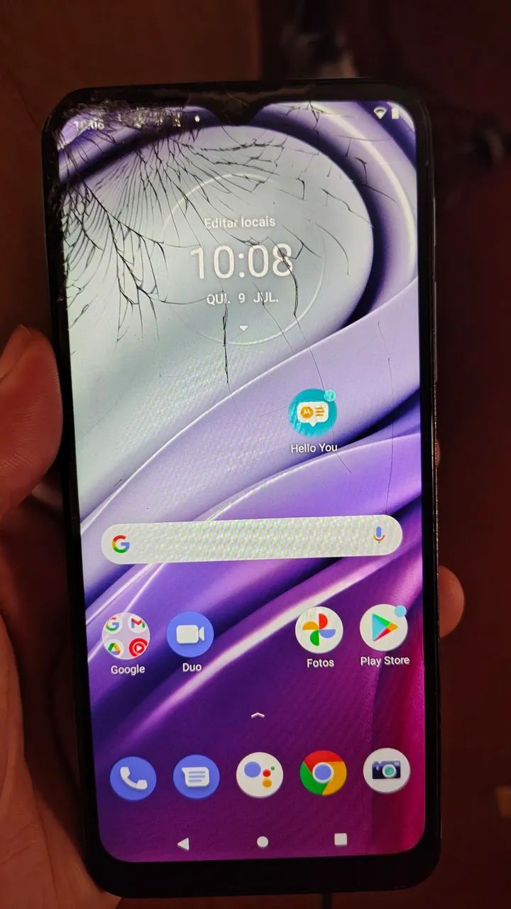 MOTOG20 TELA TRINCADA  - Foto 4