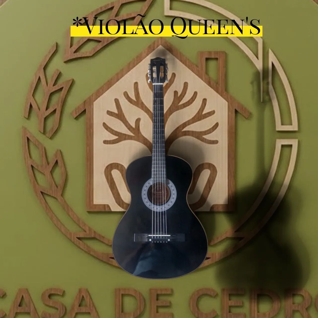 Violão preto