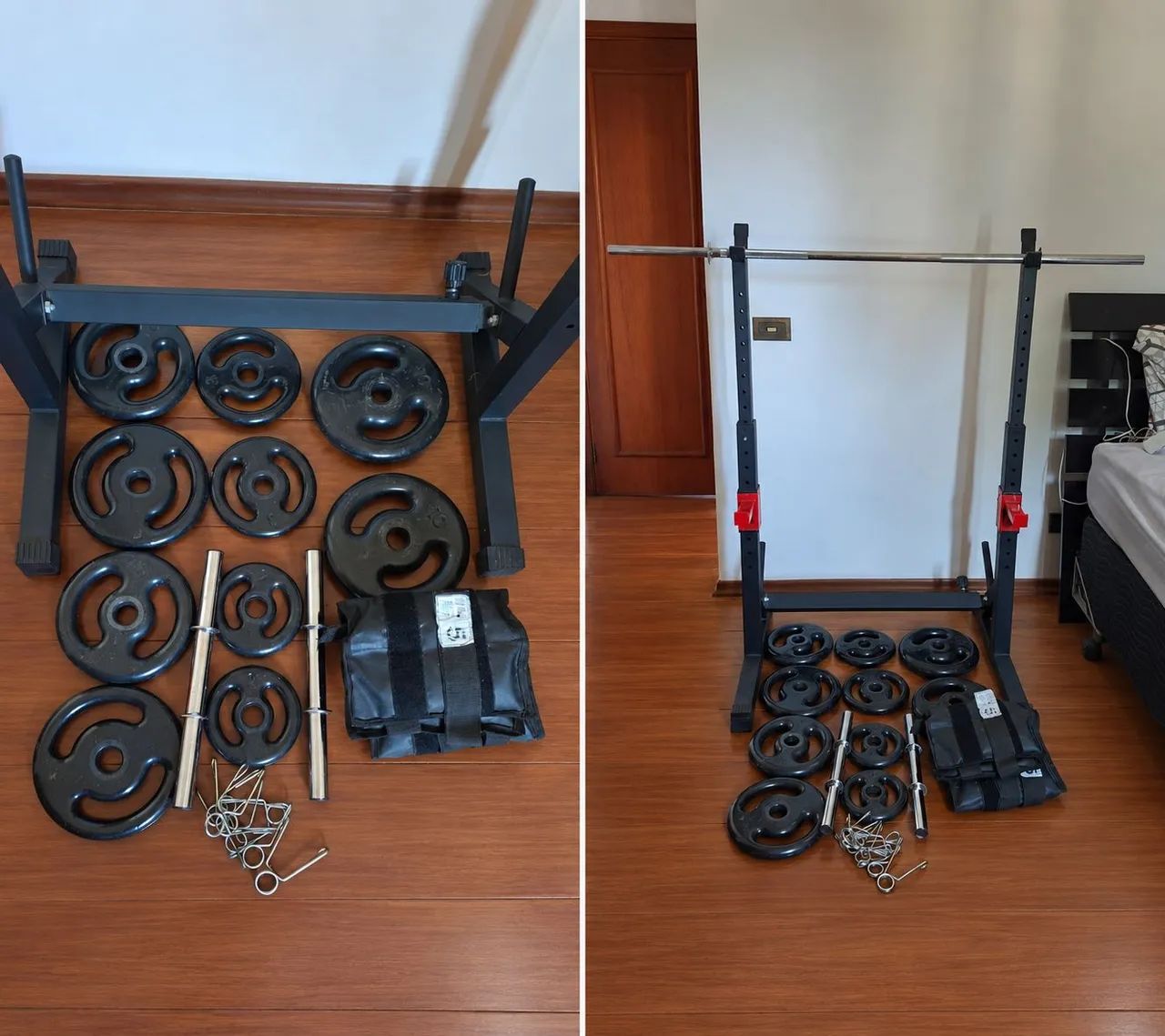 Equipamentos para academia em casa usados 
