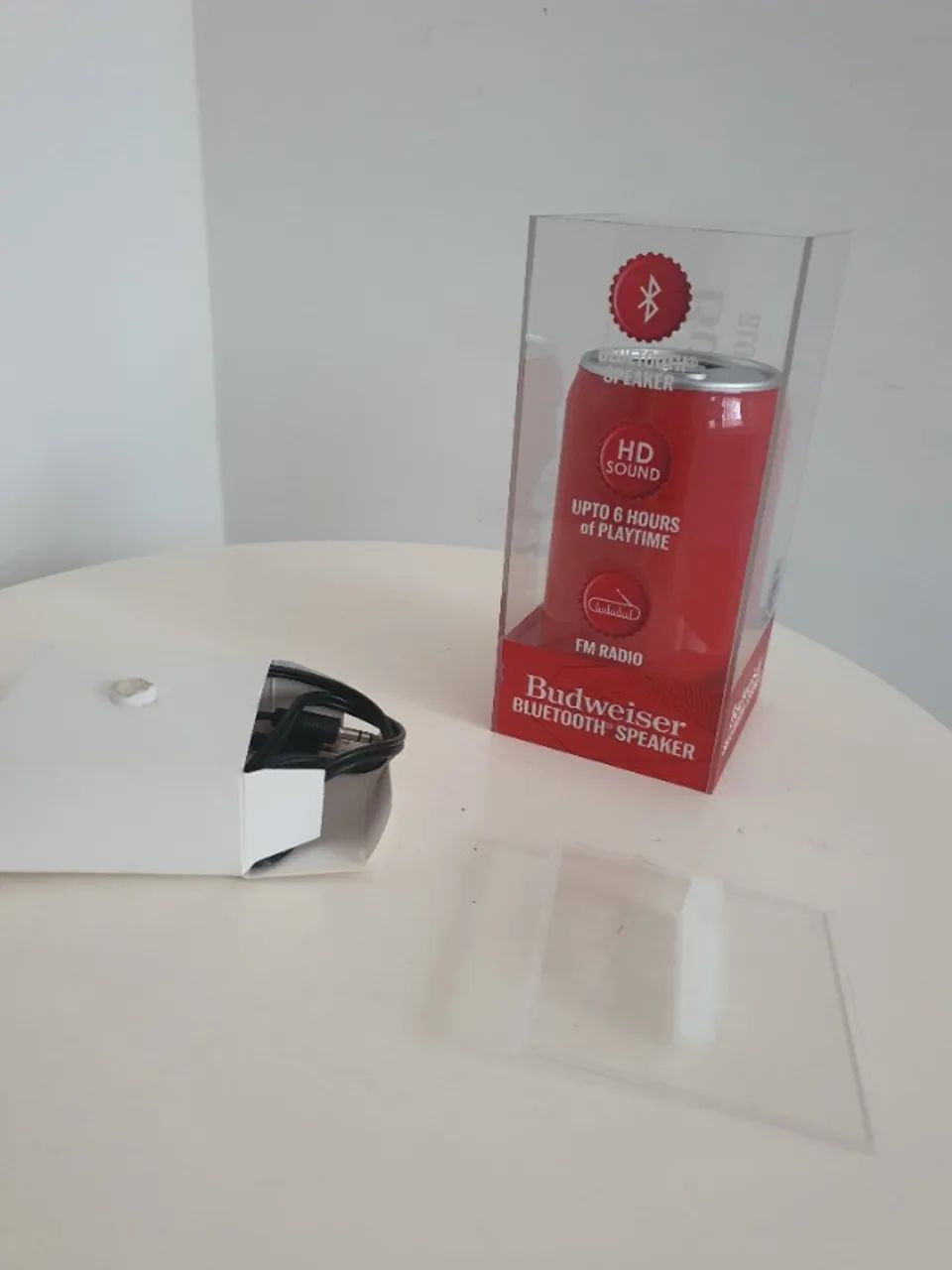 Vendo bluetooth budweiser speaker,novo! - Foto 3