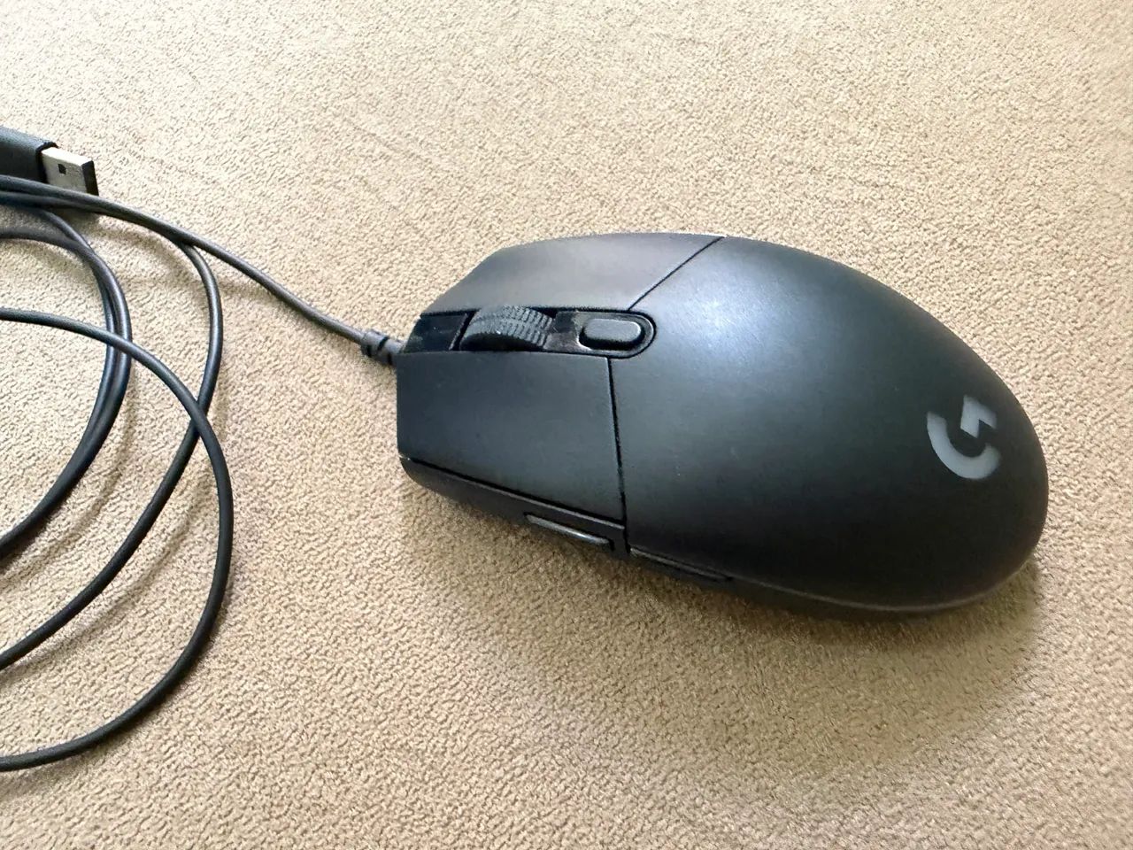 Mouse Gamer Logitech G203 RGB LIGHTSYNC, até 8.000 DPI, Preto - Foto 2