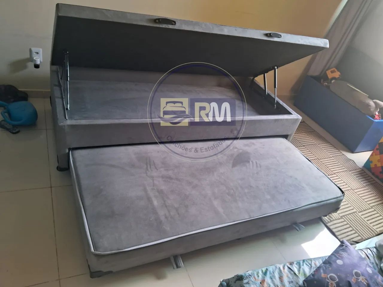 Base Baú Com Cama Auxiliar - Foto 4