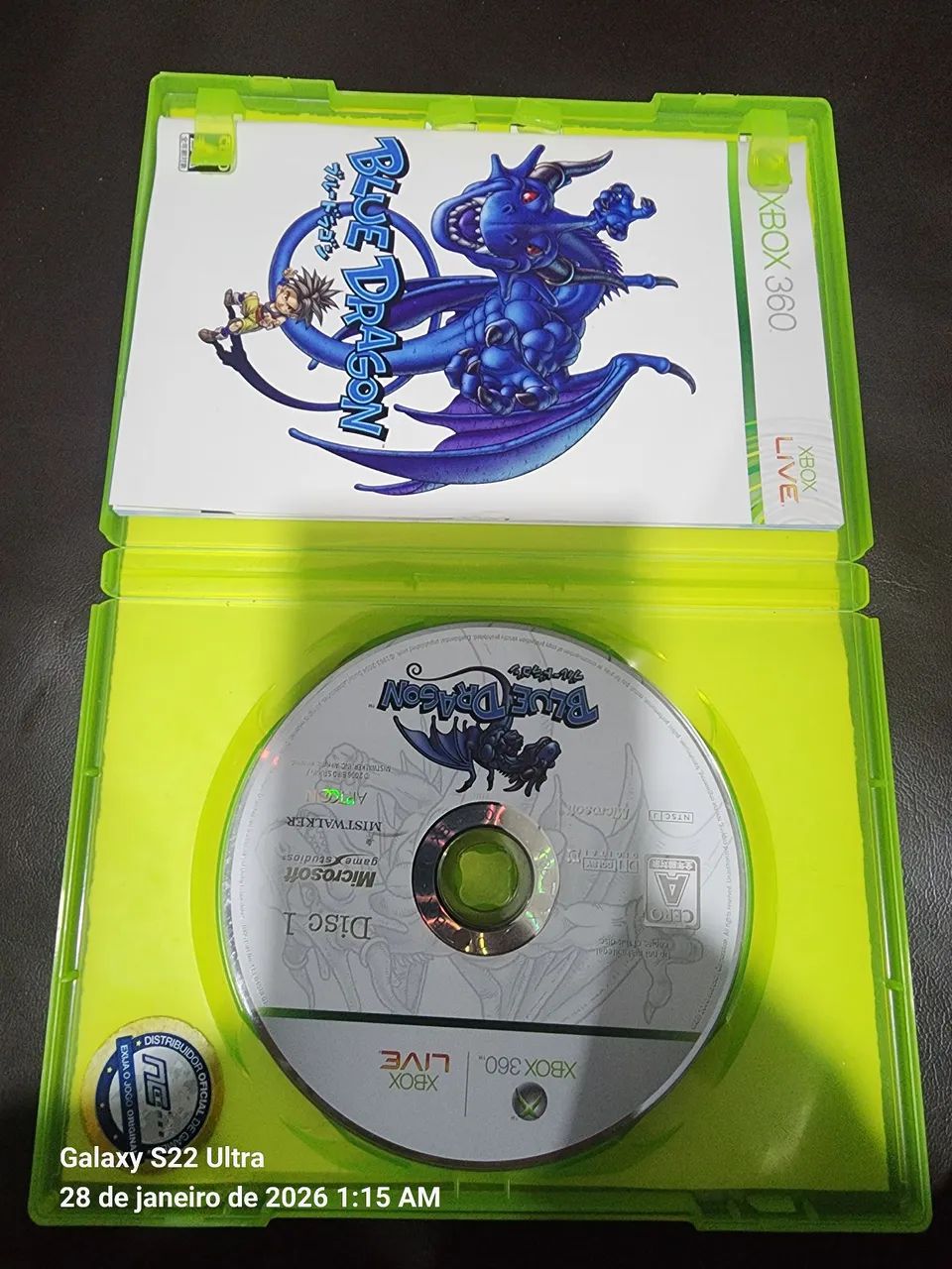 Blue Dragon xbox 360 japonês ntsc-j região livre - Foto 2