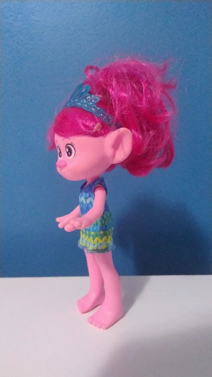 Boneca rainha Poppy  Trolls - Foto 4