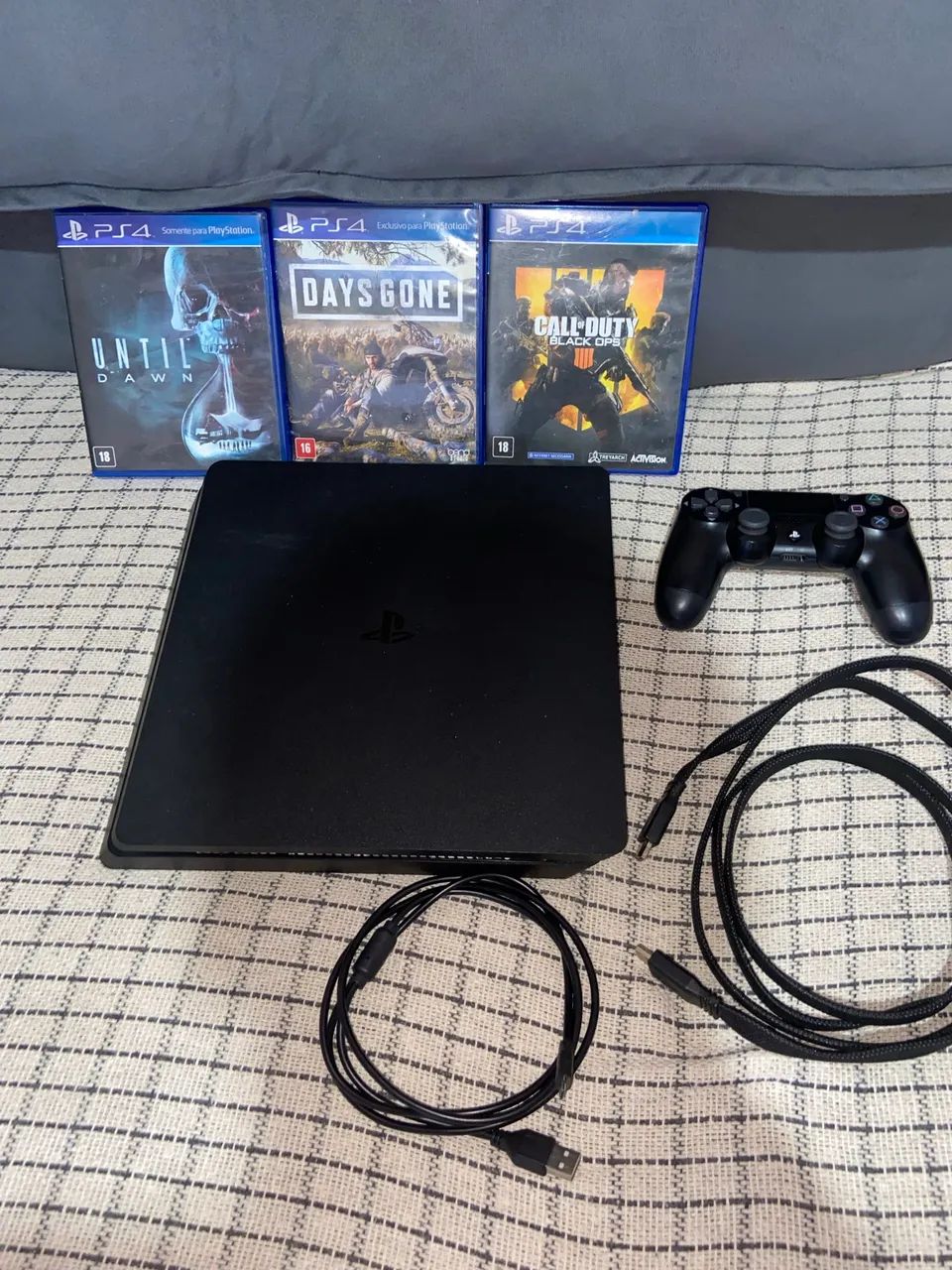 PS4 Slim muito conservado!  - Foto 2