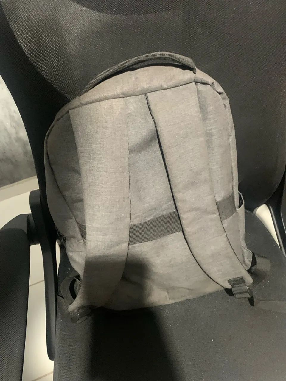 mochila cinza - Foto 2