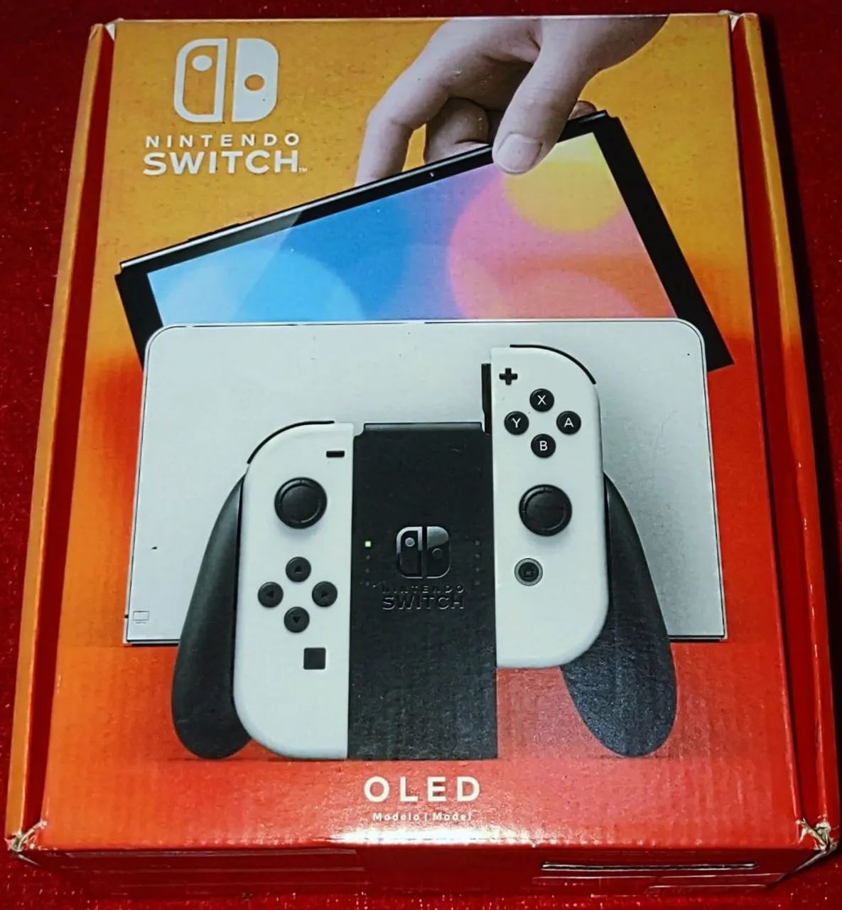 Caixa do Nintendo switch old
