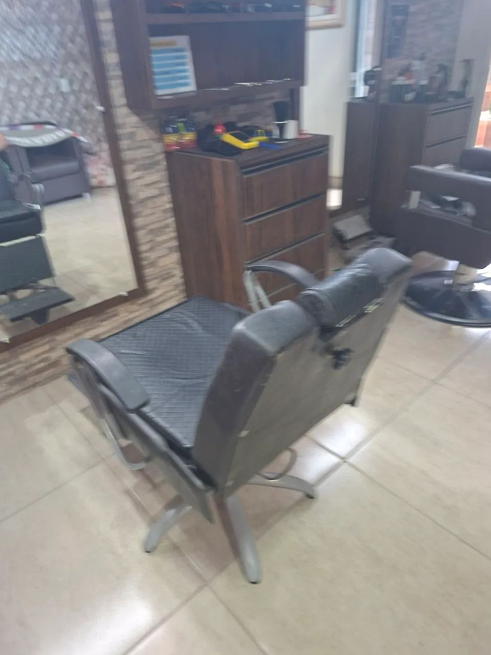 Uma cadeira de Barbeiro 