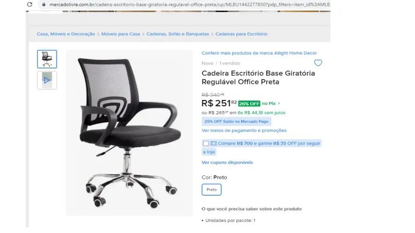 cadeira escritório
