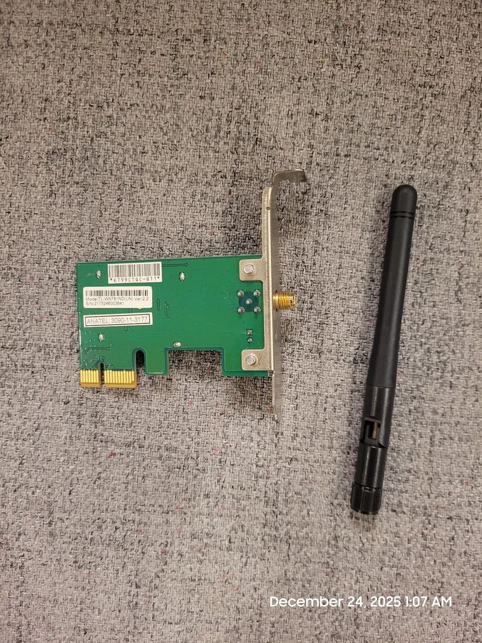 Placa de rede PCIE TP-LINK 150Mbps - Foto 2