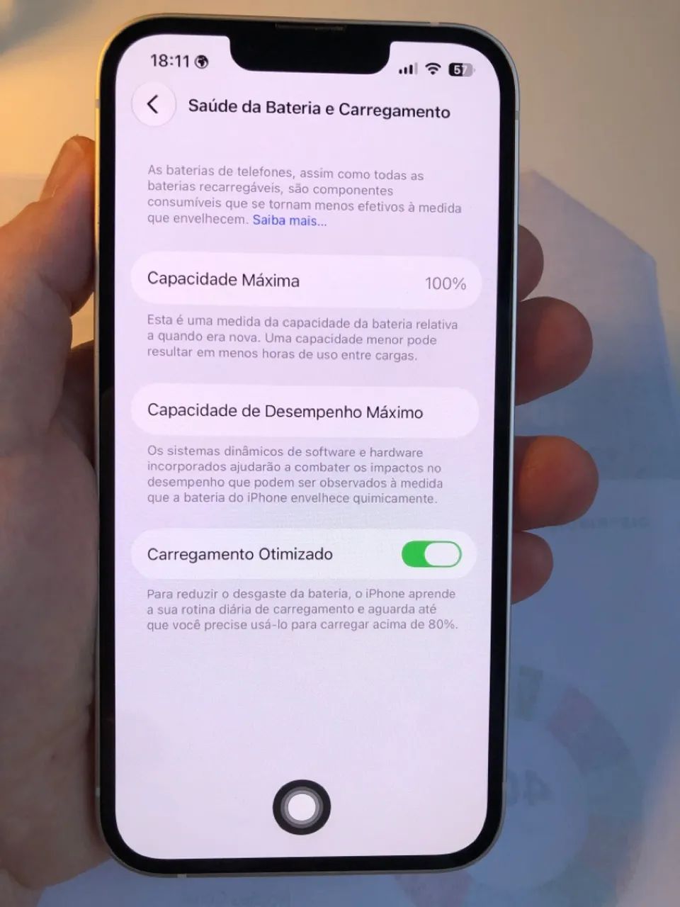 iPhone 13 128 GB Branco Estelar - Foto 2