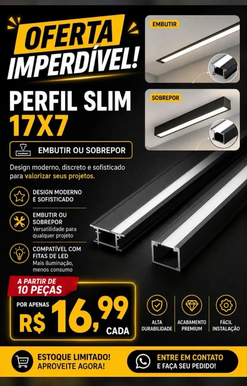 Perfil de Led