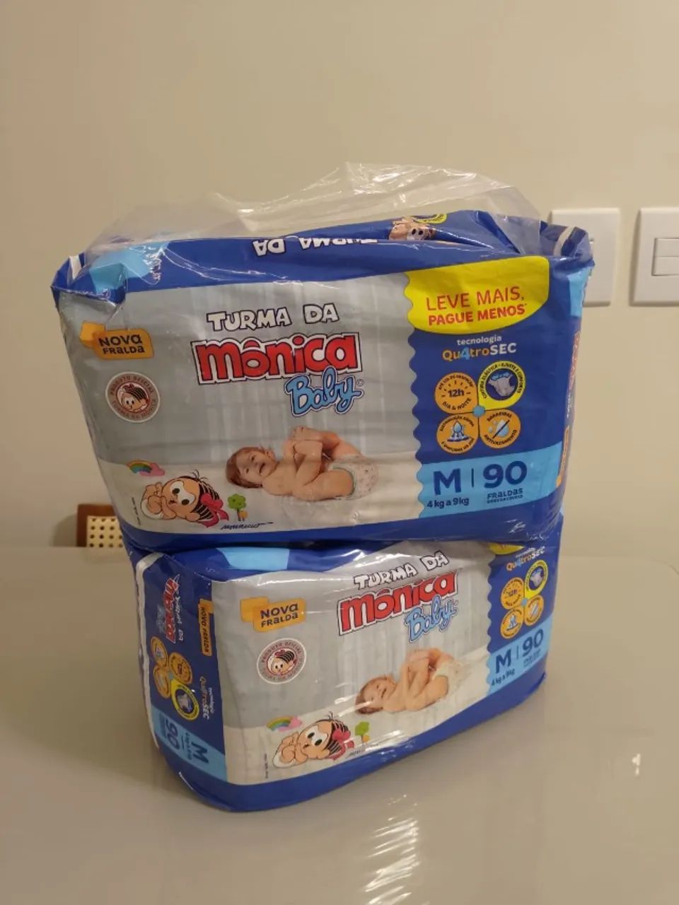 Fralda Turma da Monica Tam M 90un - Foto 2