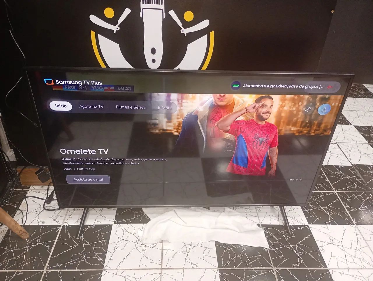Vendo Smartv Samsung 50 polegadas 4k em estado de nova conforme fotos R$ 1700,00 - Foto 3