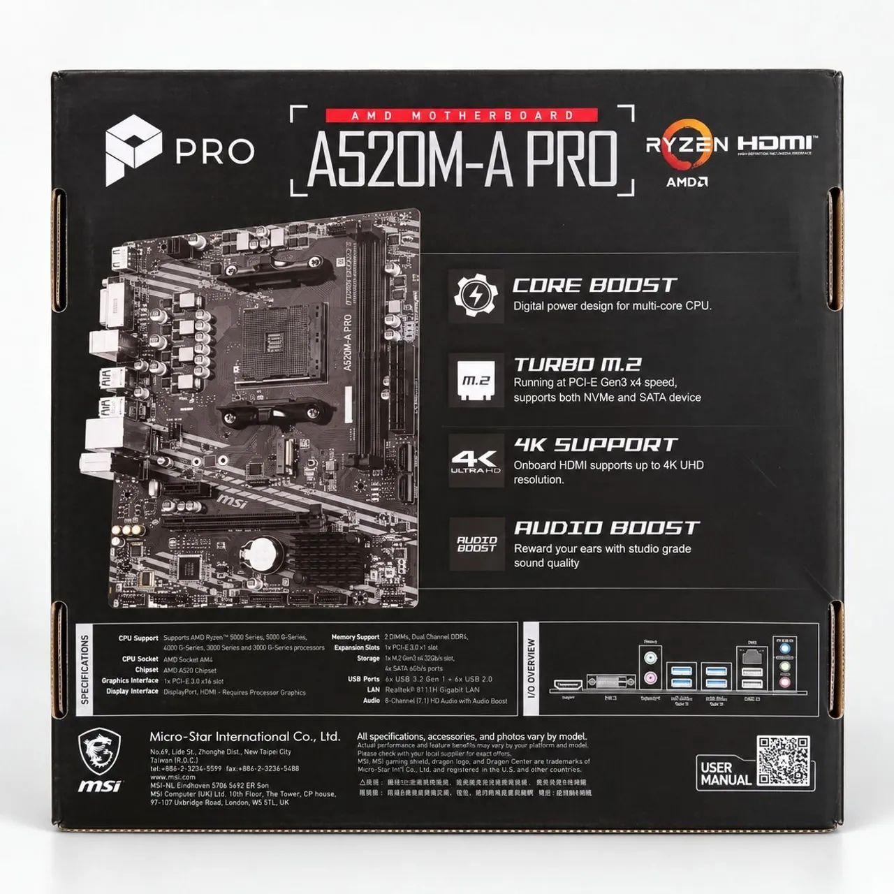 Placa mãe A520 A-PRO LACRADA PARA VENDER RAPIDO - Foto 2