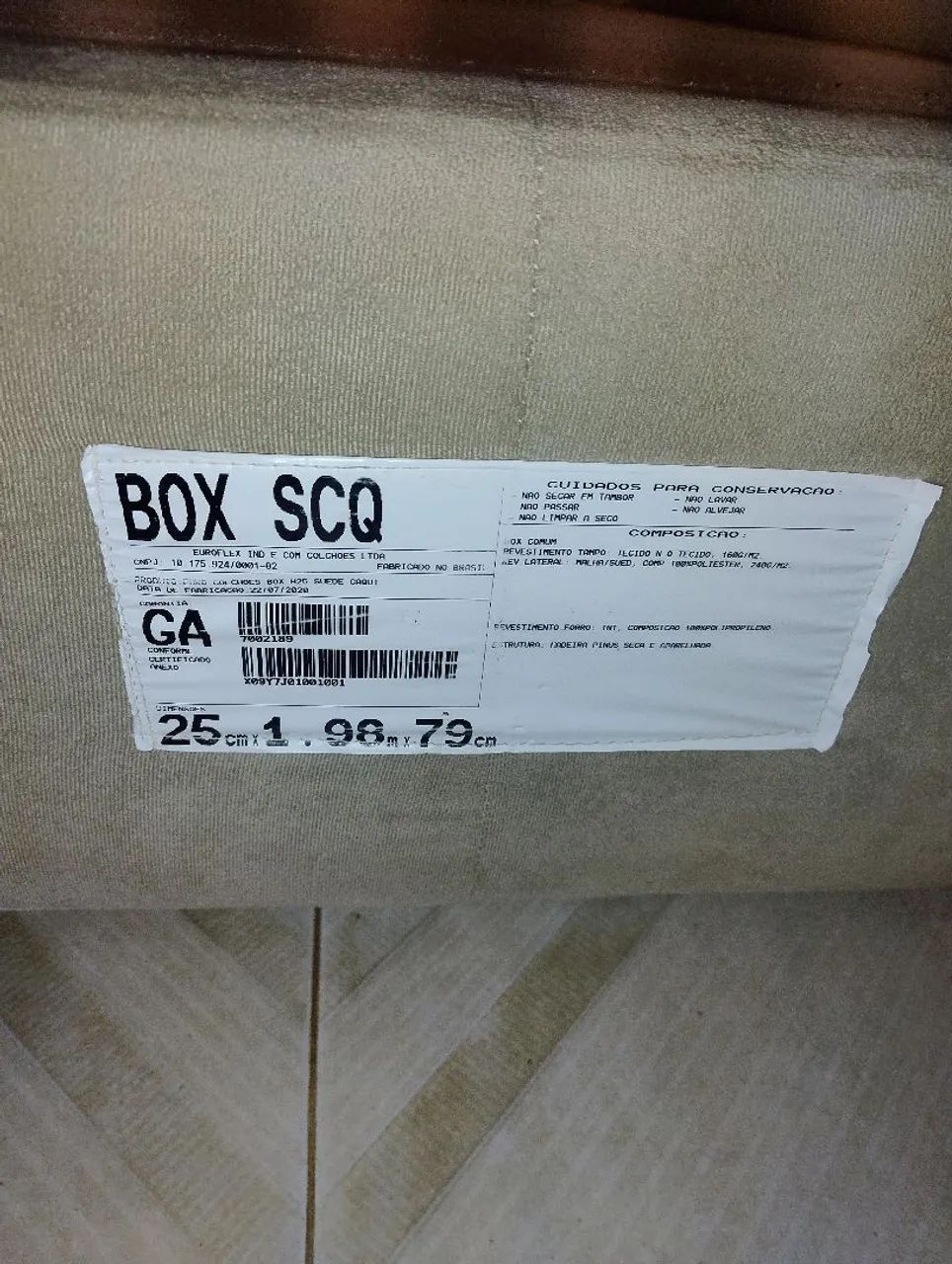 Box de cama solteiro - Foto 2