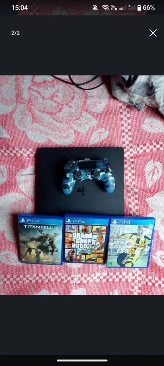PS4 Slim seminovo