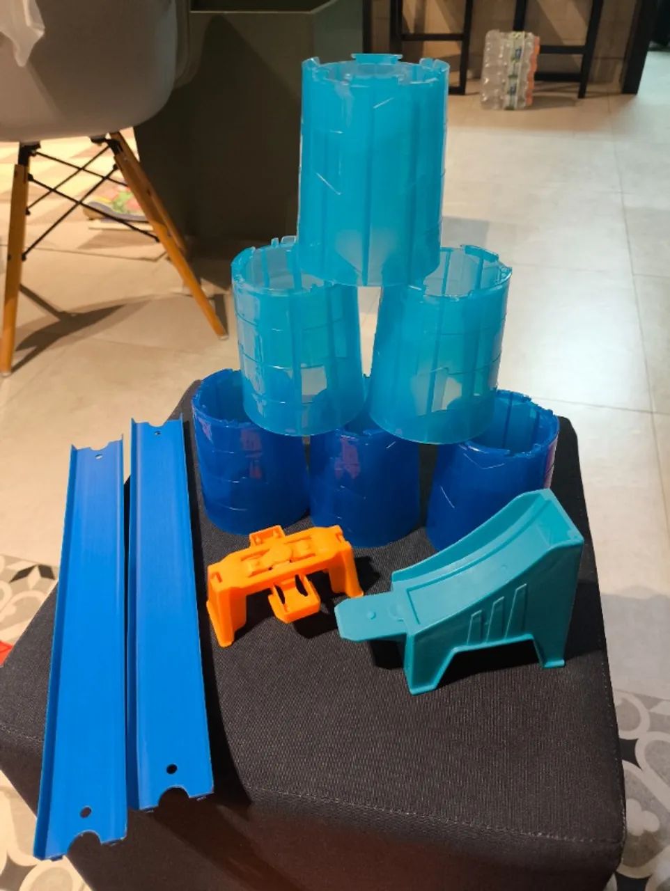 Hot Wheels Track Builder Barrel Box  - Foto 3