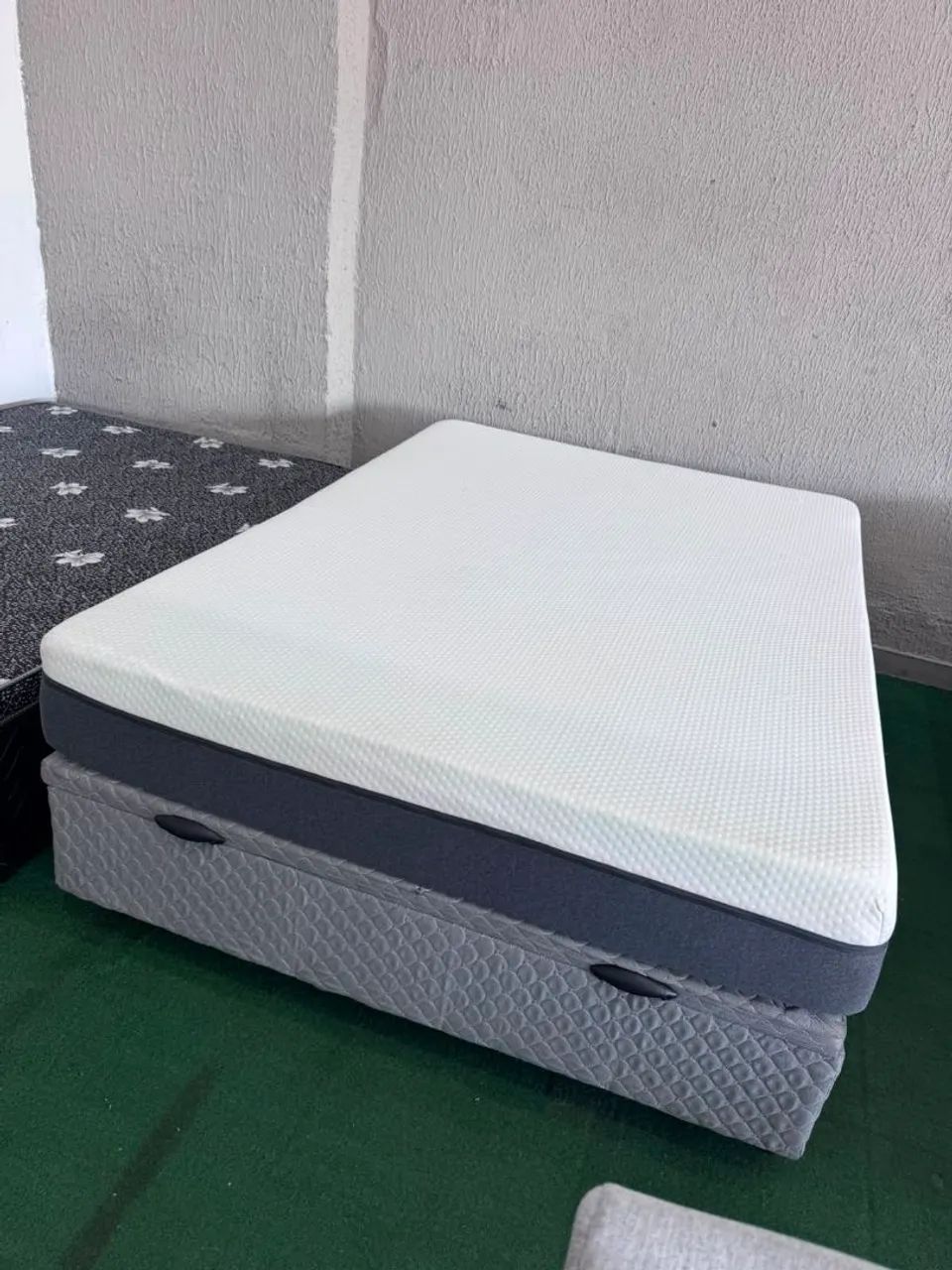 Cama Box Baú Casal com Colchão Emma - Foto 3