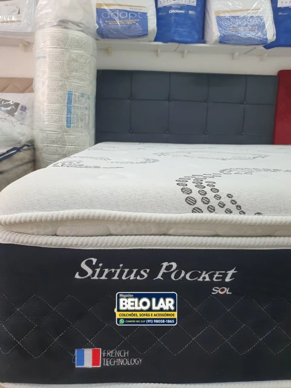 Cama Casal Sirius Pocket - Foto 3