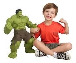 Boneco Hulk mimo Verde 55 CM  "NOVO" - Foto 2