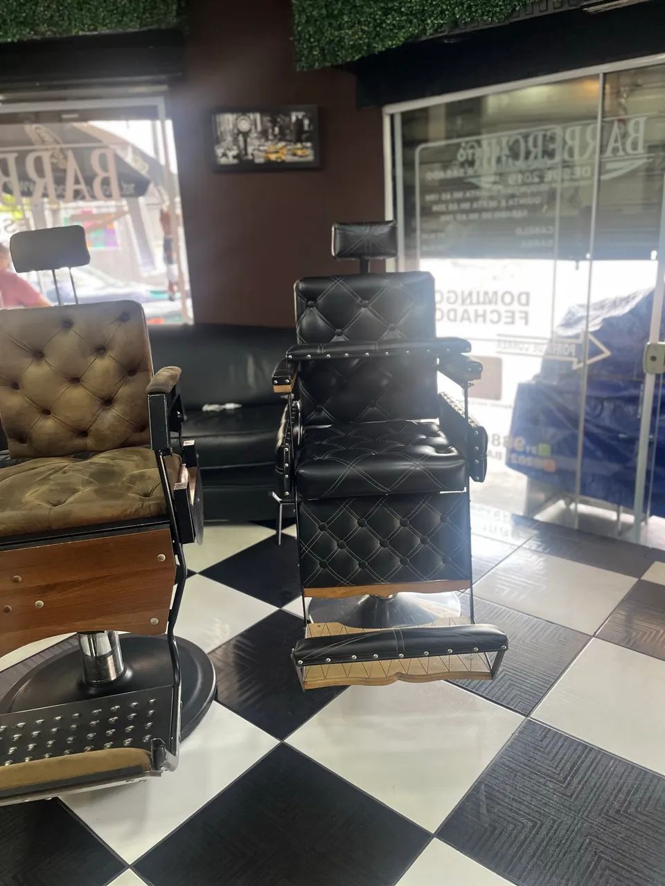 Cadeiras de barbeiro 