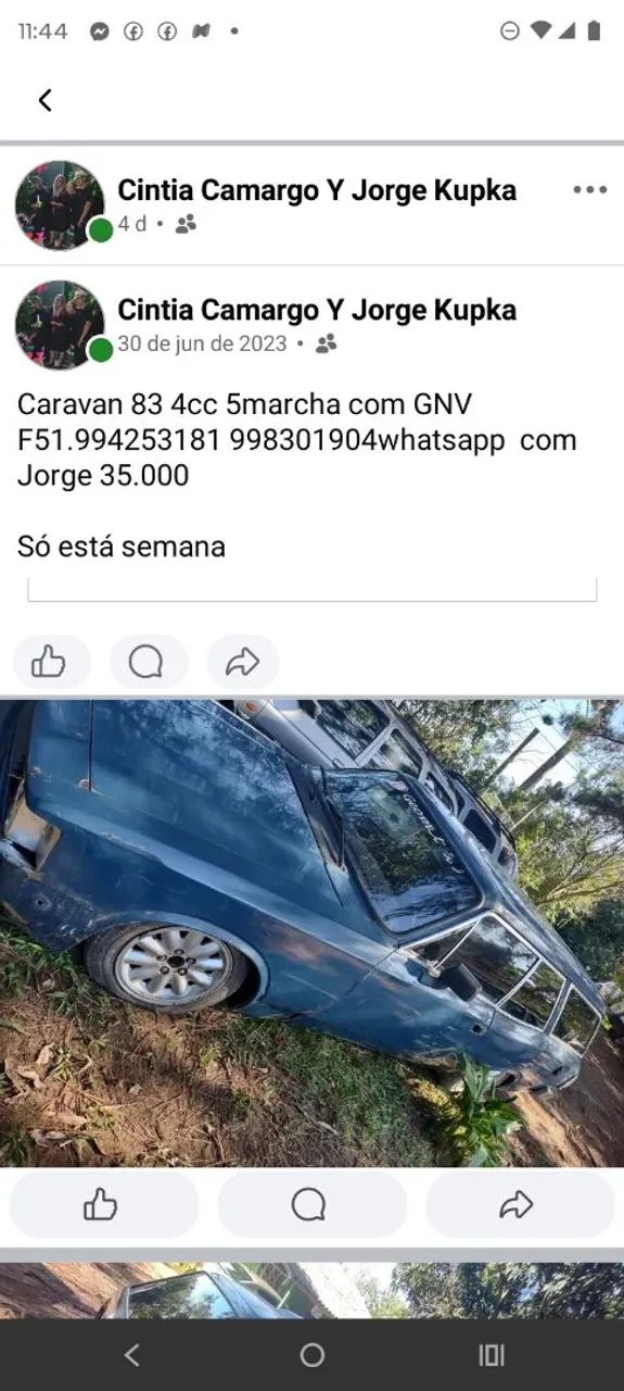 Chevrolet Caravan L/sl/s/ss 2.5/4.1/4.2 1983