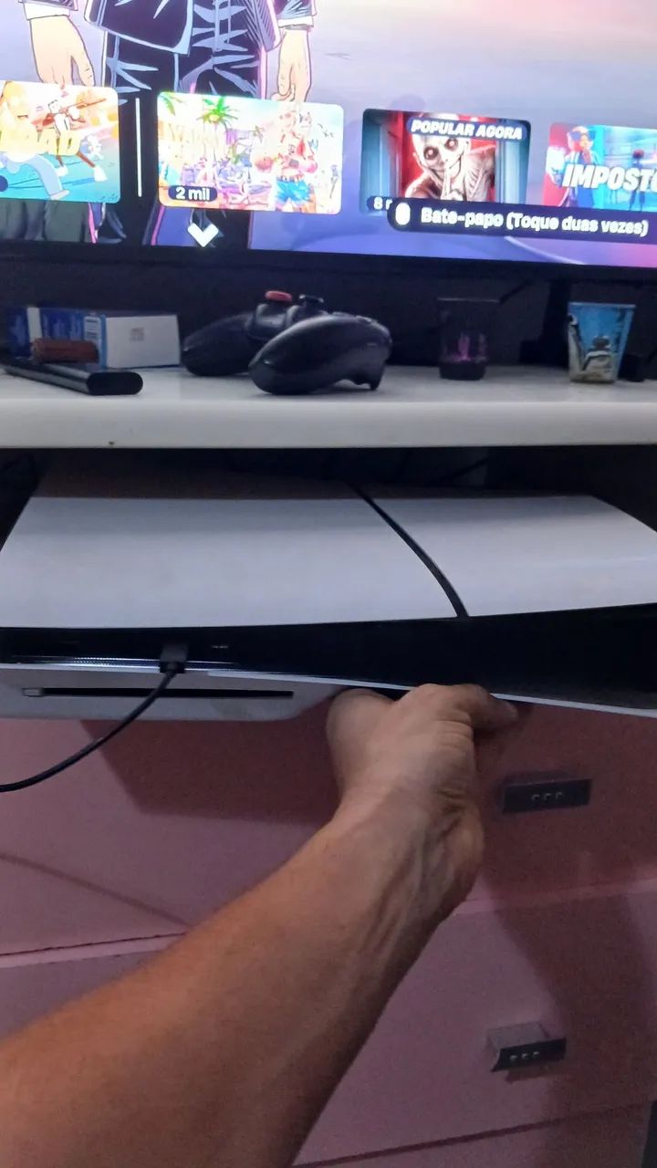 PlayStation 5 slim com leitor de disco  - Foto 2