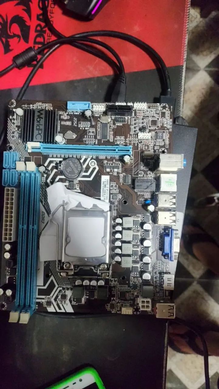 Placa mãe h55kek3 01 nova