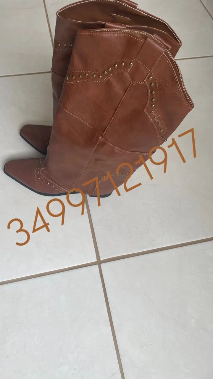Bota tamanho 35.5 - Foto 4