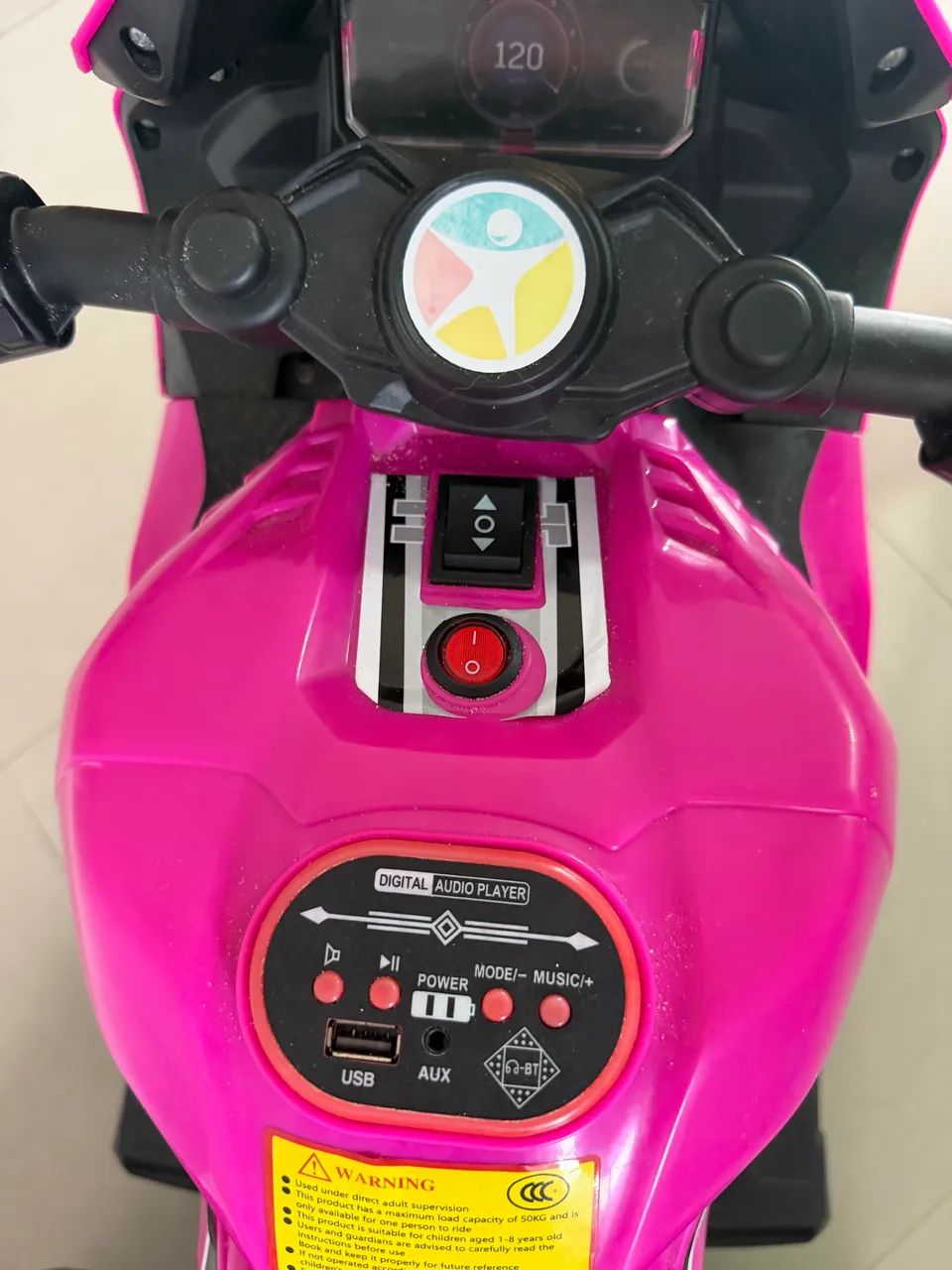 Moto elétrica infantil  - Foto 3
