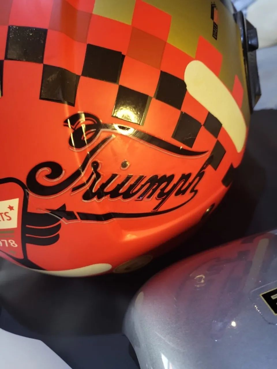 Par Adesivos Para Moto Triumph 1907 / 2025 11,3 X 5cm - Foto 2