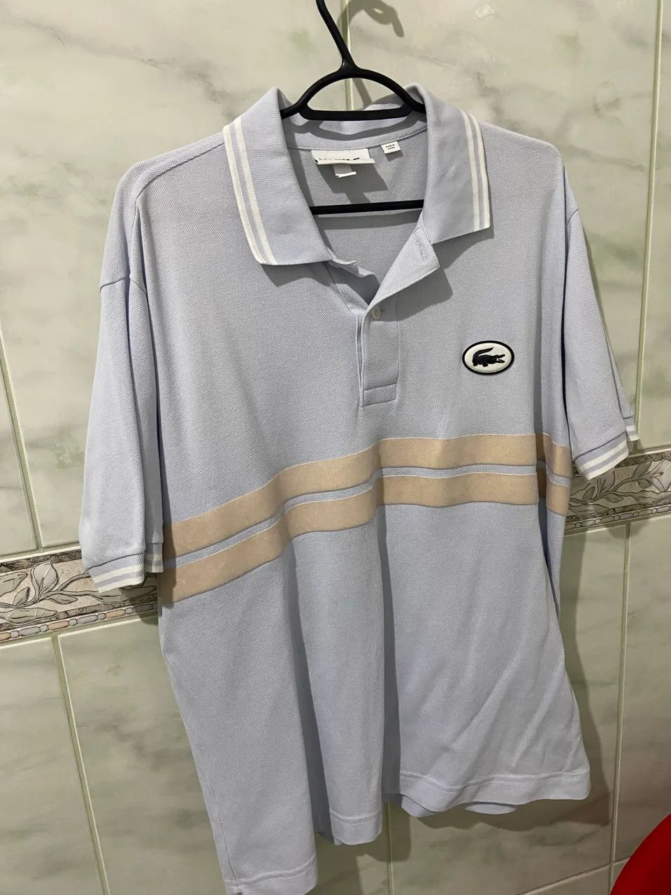Polo Lacoste Azul - Nova 