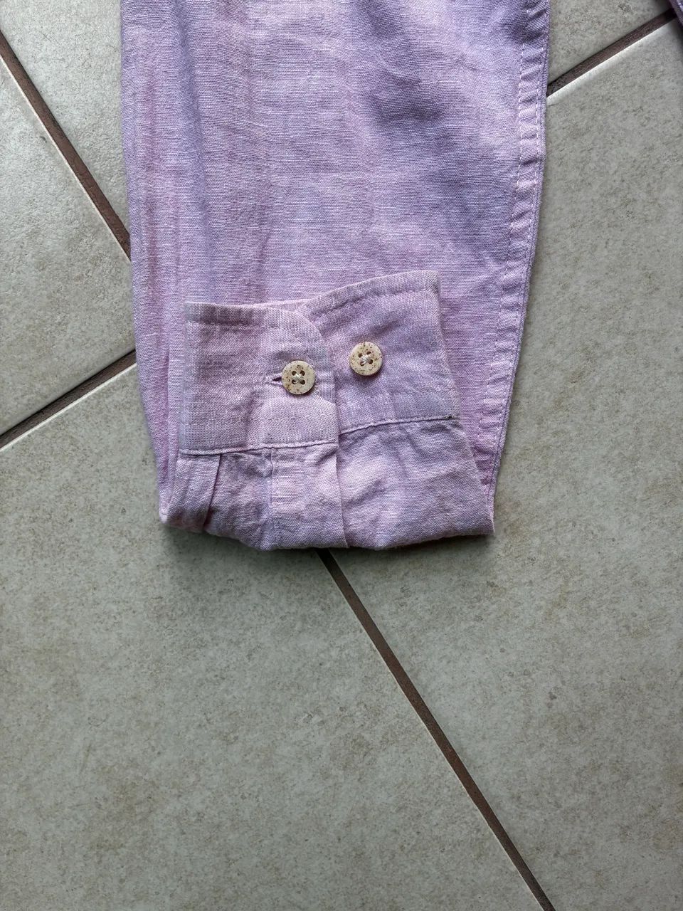 LINHO: camisa social rosa P (Marfinno) - Foto 3