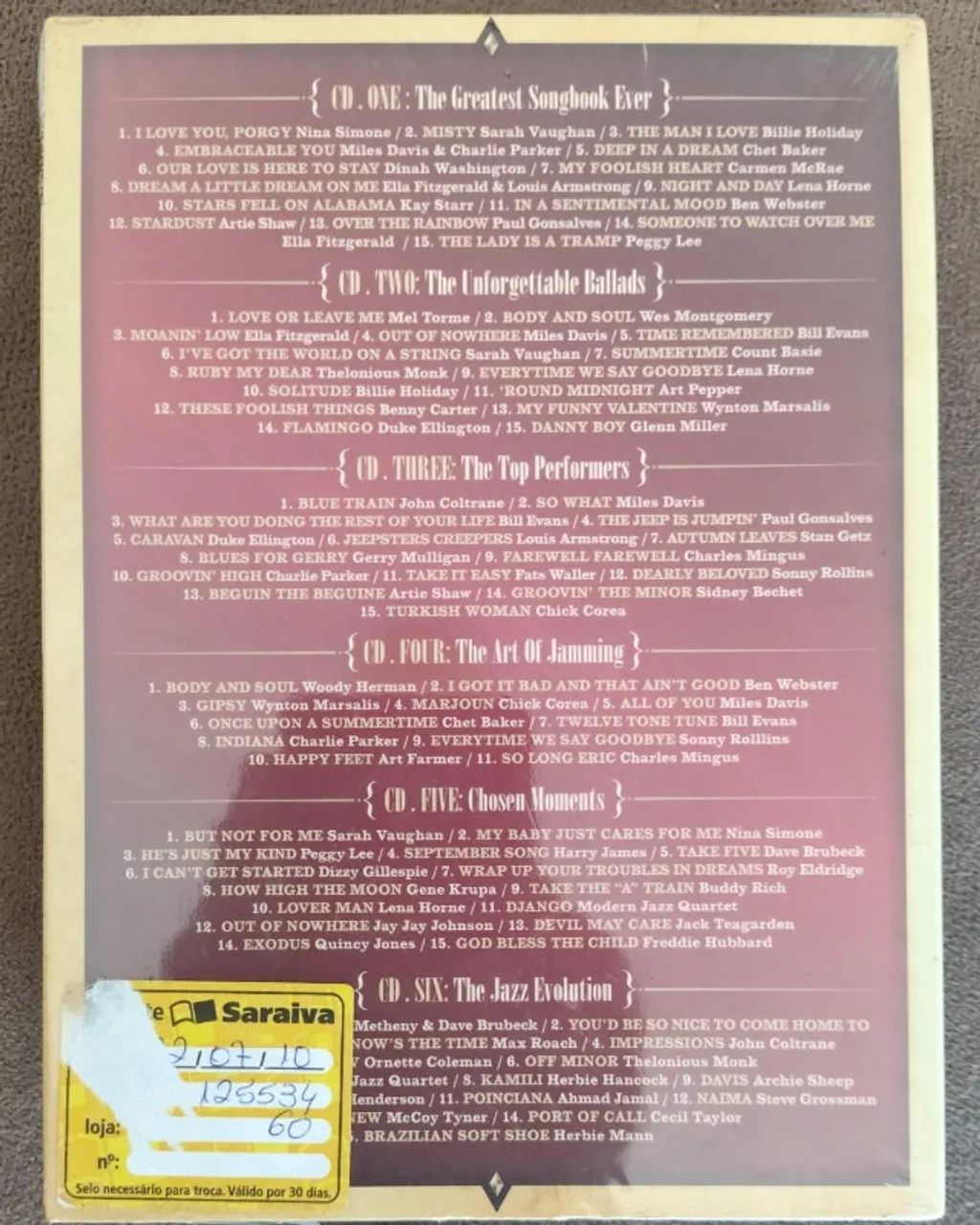 Dvd - Jazz Masters Box - Essential Collection (LACRADO) - Foto 3