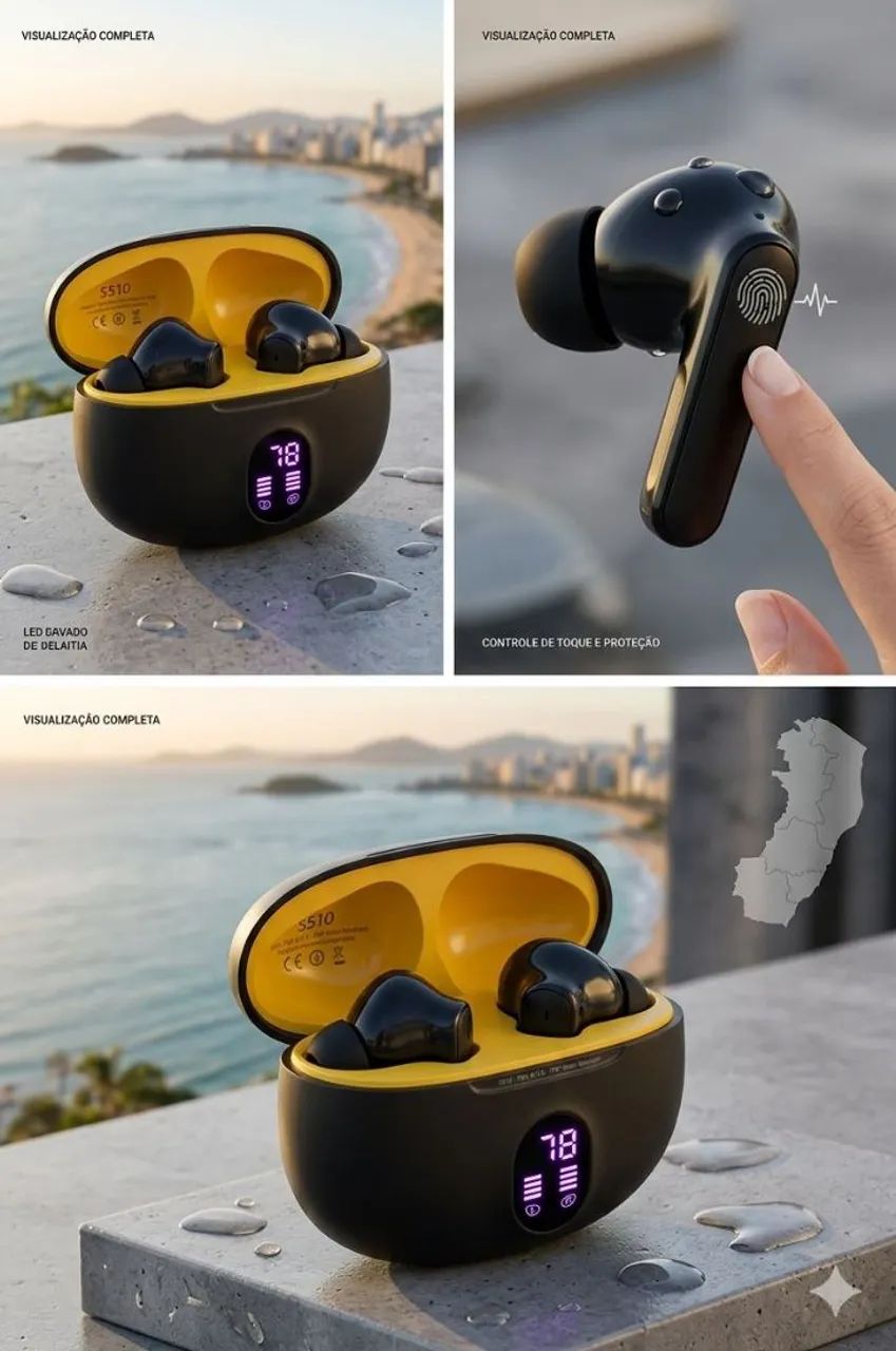 Fone tws bluetooth zerado  - Foto 3