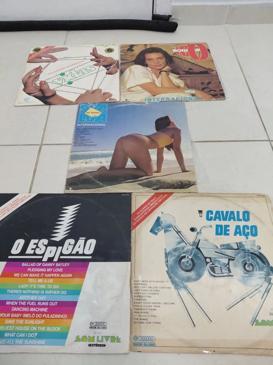 Lote 10 disco vinil novelas R$ 50 - Foto 2