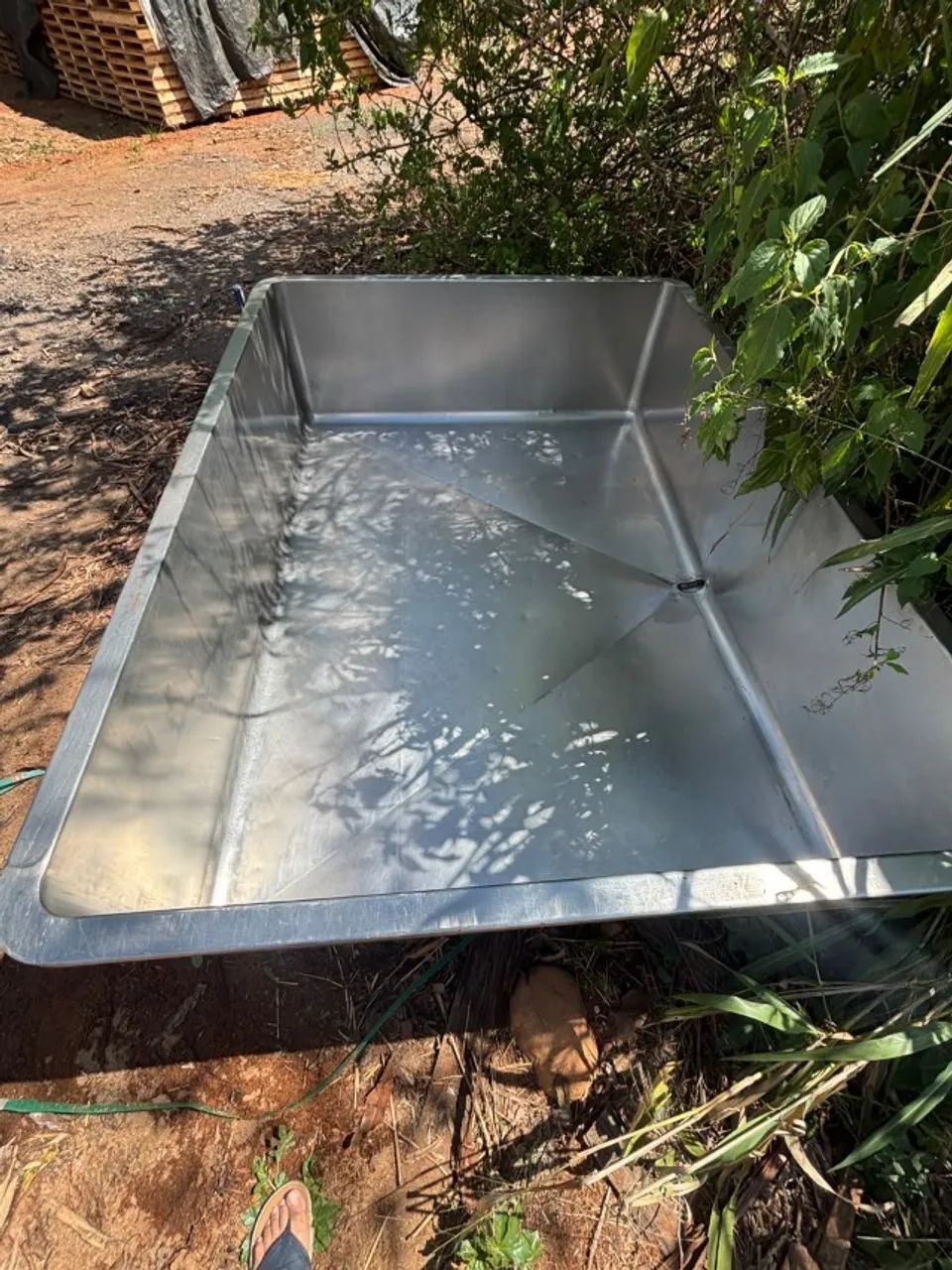 Tanque de Aço Inox Retangular (Usado) - Foto 5