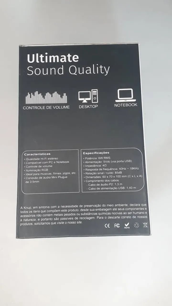 Caixa de Som RGB KPRO-800 - Foto 5