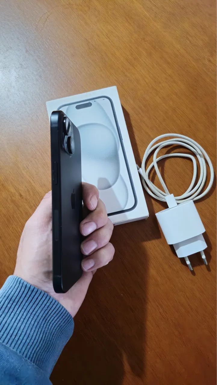 iPhone 15 256GB Preto - Excelente estado - Foto 2