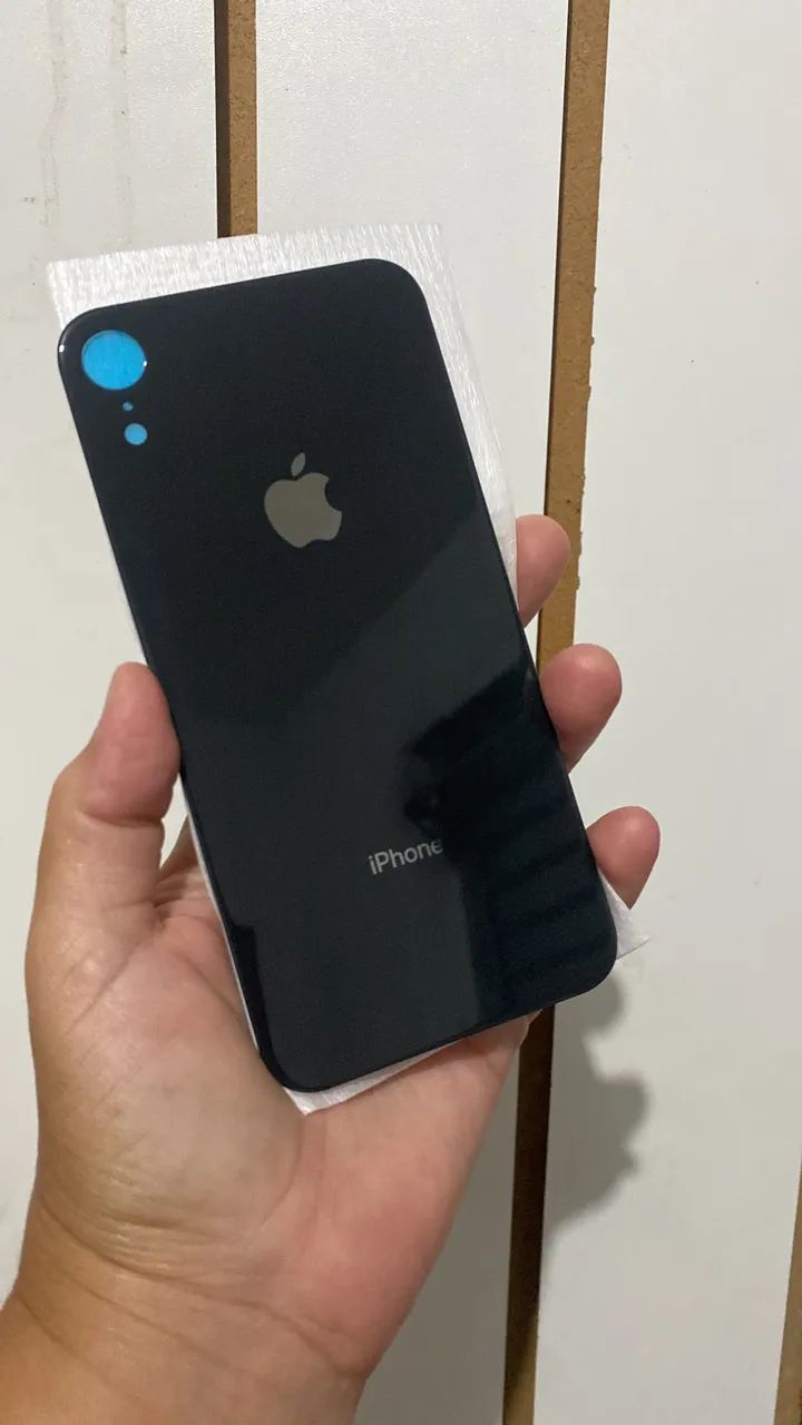 Tampa de vidro iPhone xr