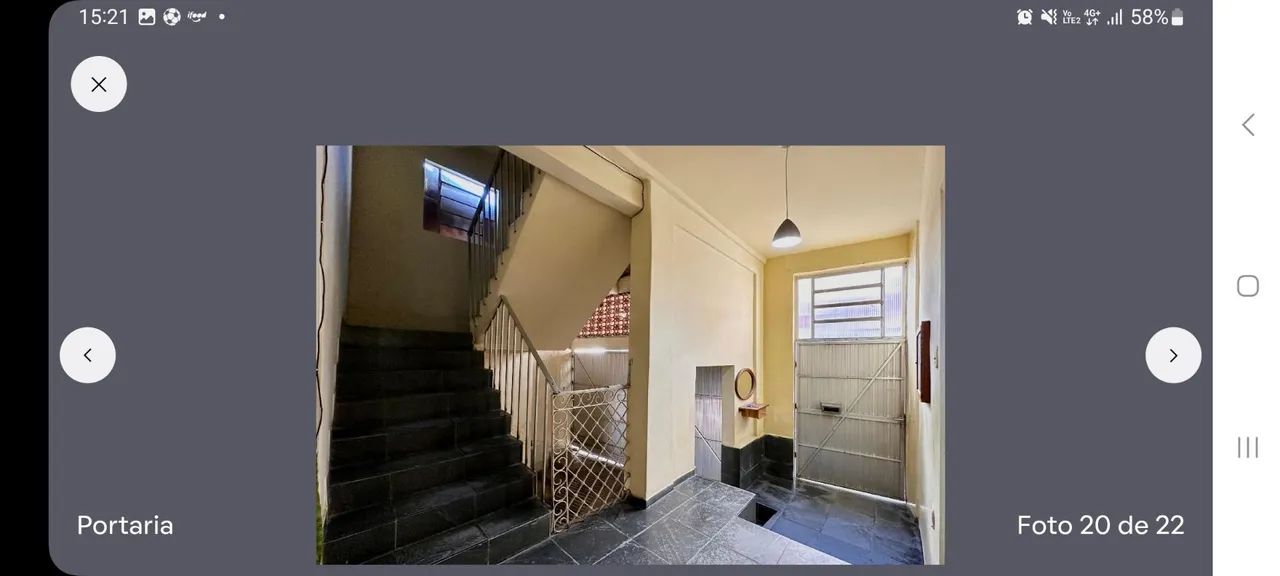 Apartamento quarto e sala 33 m2