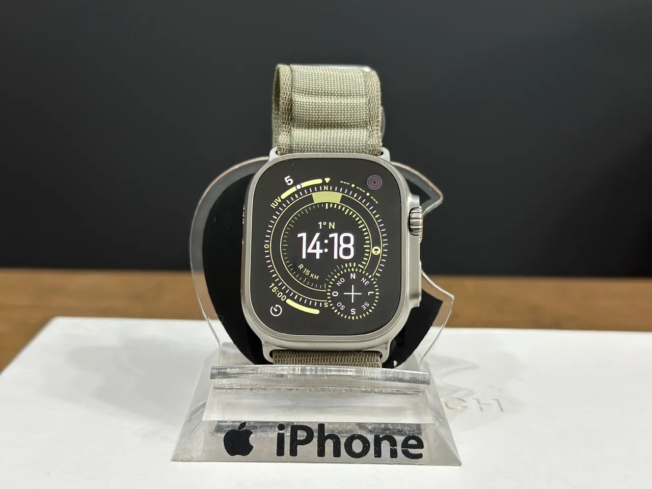 Apple Watch Ultra 2 49mm Titanium Natural, impecável !!