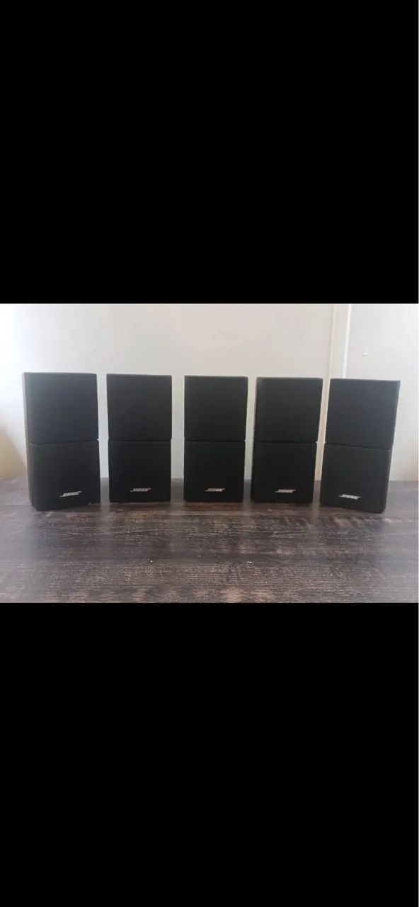 Bose caixas se som cube duplas modelos do Acoustjmas 5