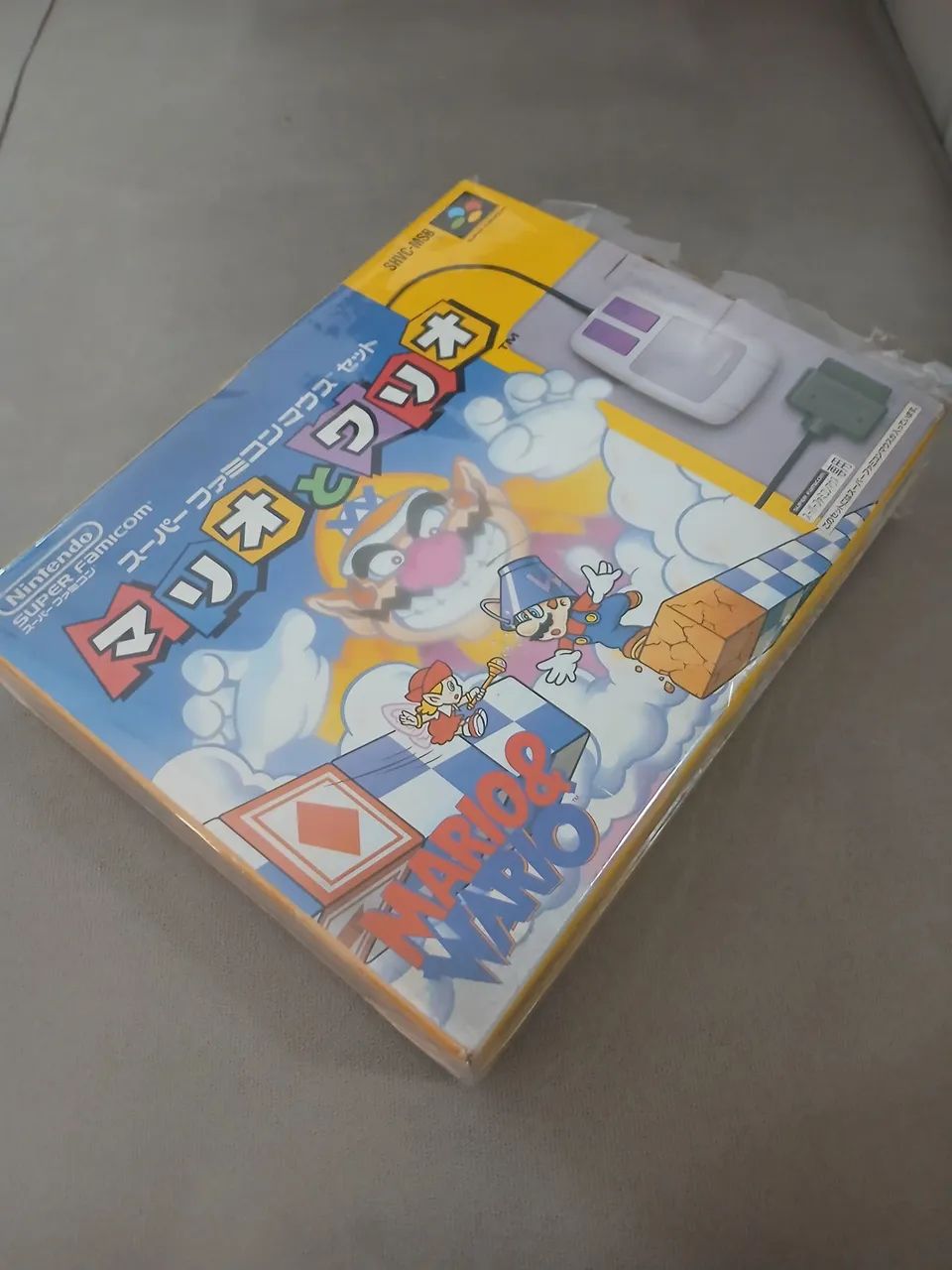 Mario and Wario Controller Boxed