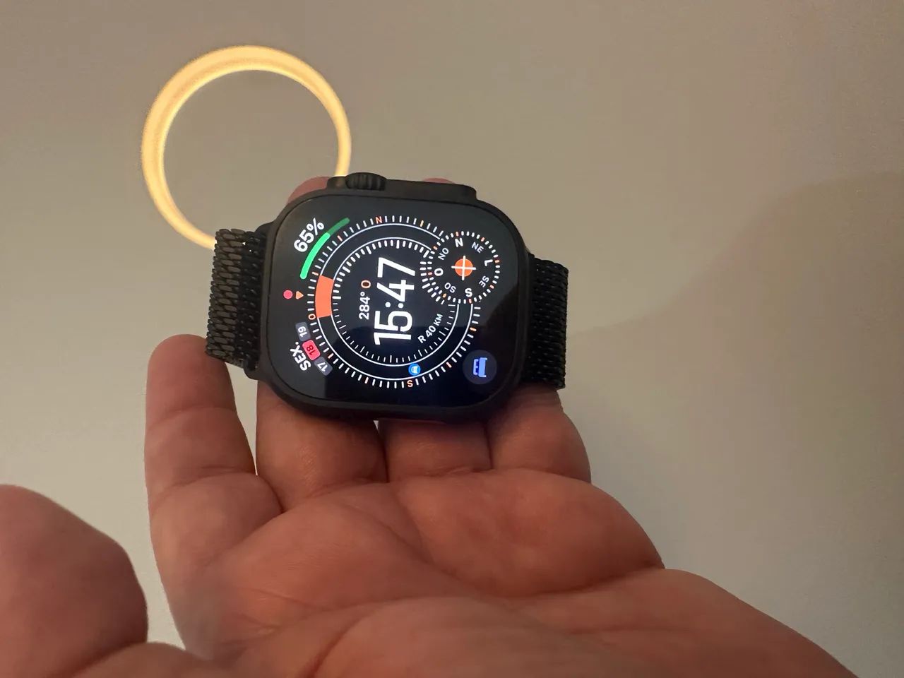 Apple Watch Ultra 3 Titânio GPS + celular  - Foto 2