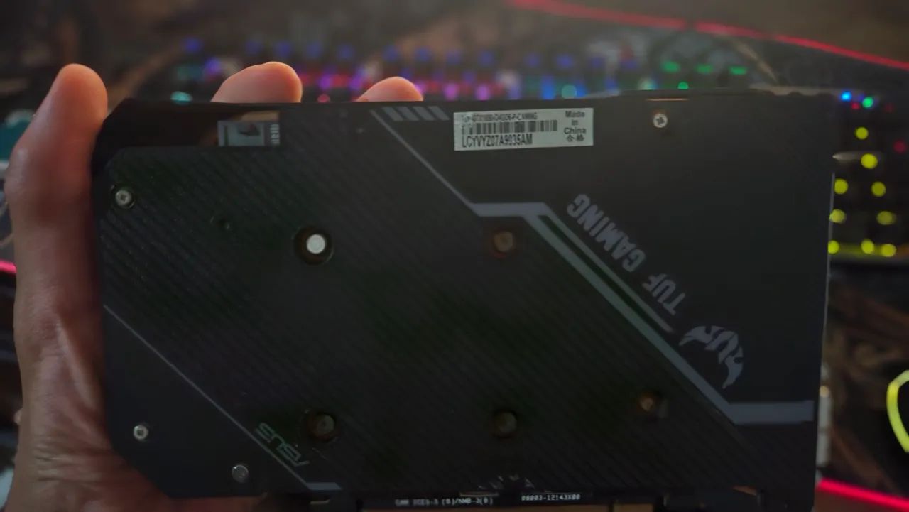 GTX 1650 ASUS TUF Gaming 4GB - Impecável (Dual Fan) - Foto 4