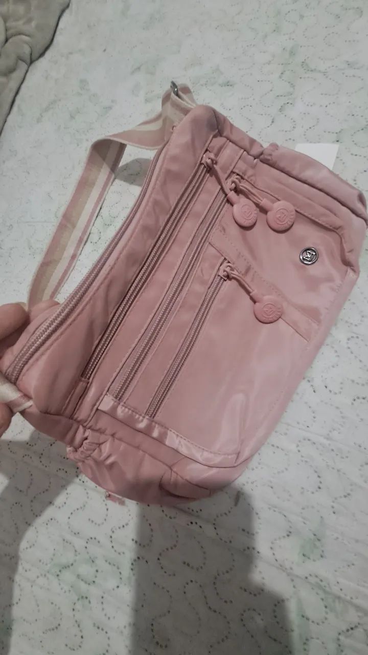 Bolsa de Lado Rosa - Foto 2